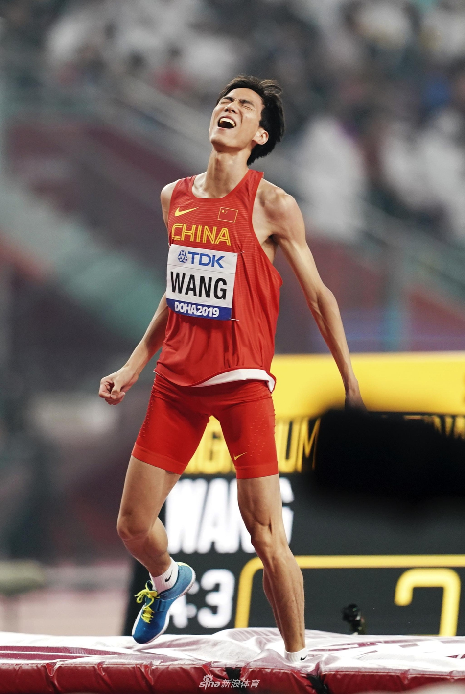 田径世锦赛男子跳高王宇获第十名