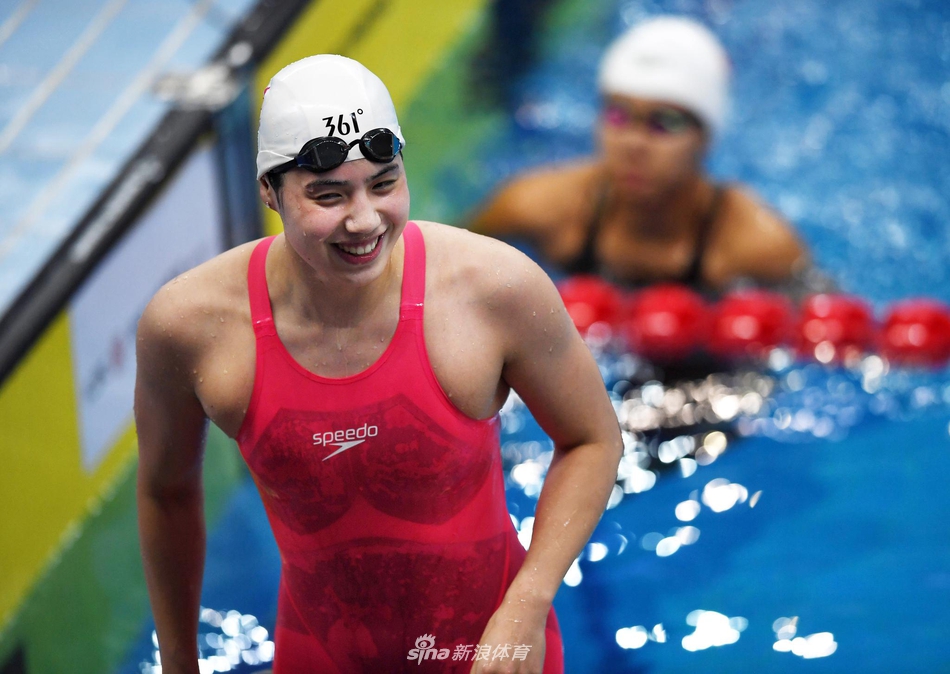 张雨霏打破女子100米自由泳全国纪录