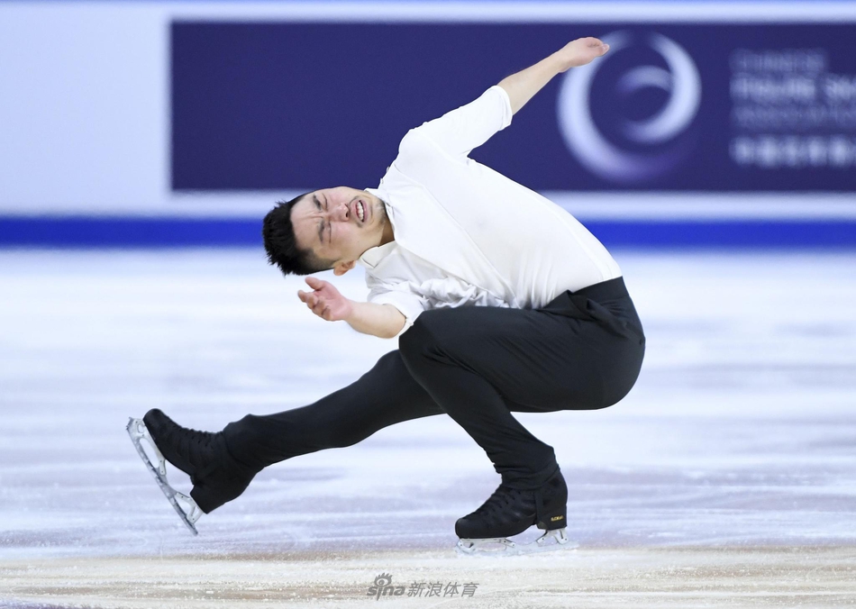 花滑中国杯闫涵金博洋短节目前二