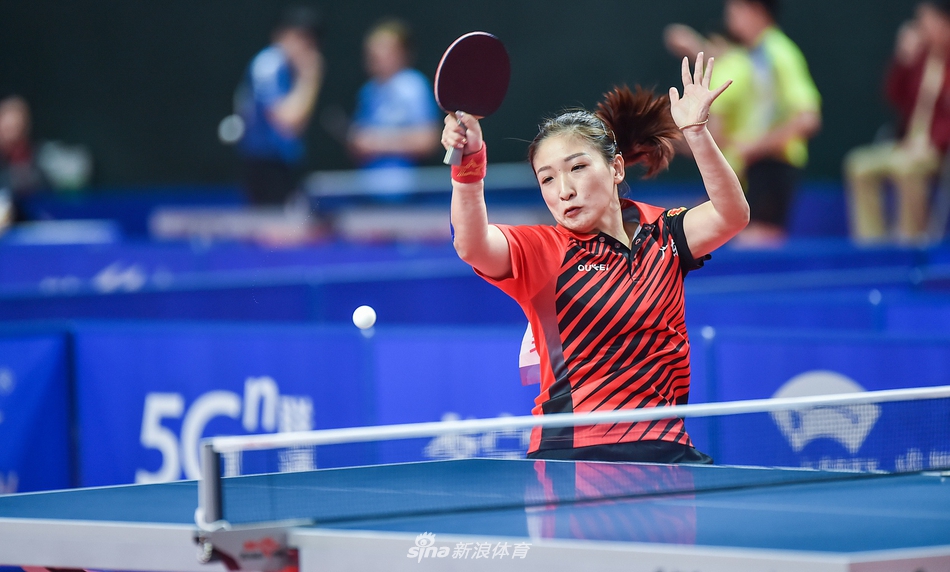 刘诗雯出战全运会乒乓球资格赛