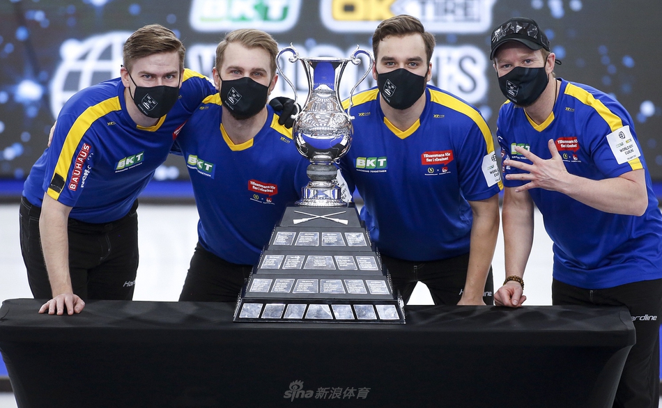 男子冰壶世锦赛瑞典三连冠