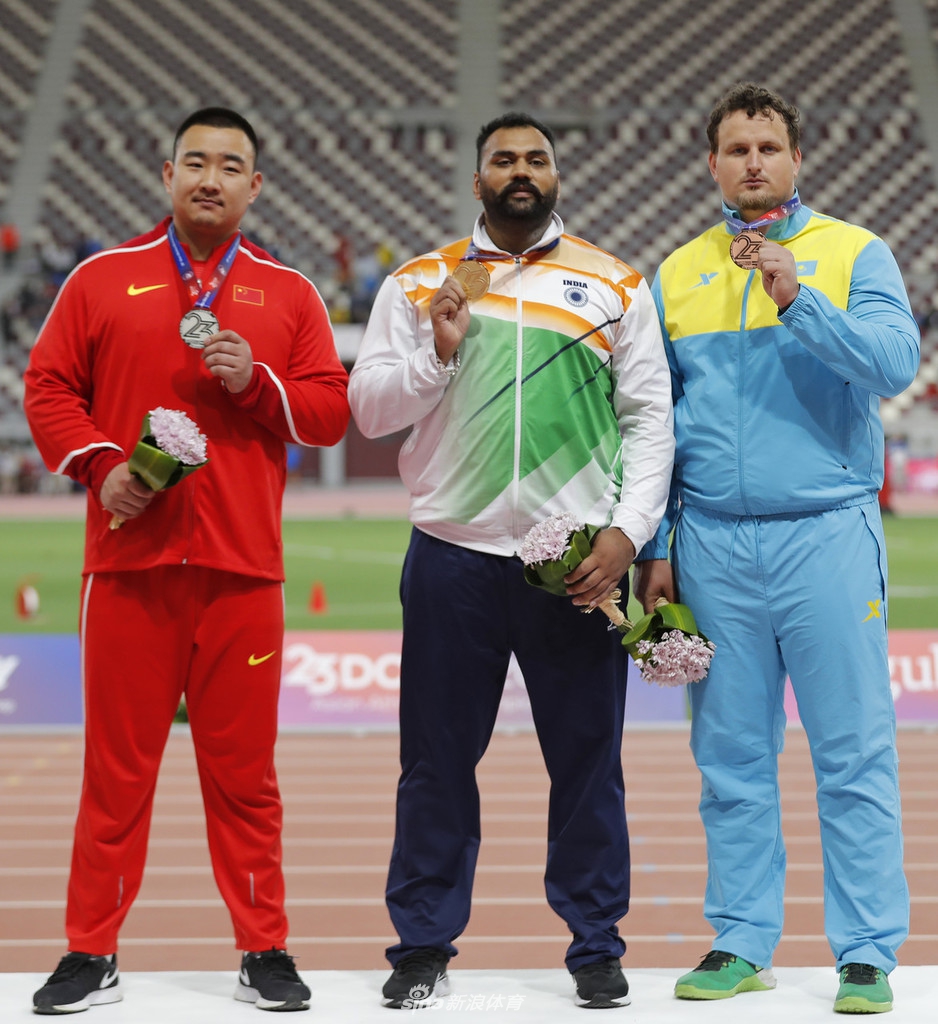 田径亚锦赛男子铅球决赛:吴佳祥获亚军