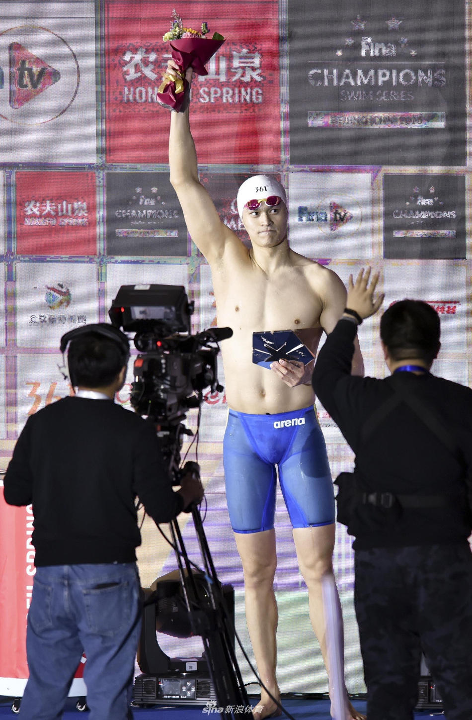 冠军系列赛北京站 孙杨夺得男子400米自由泳冠军