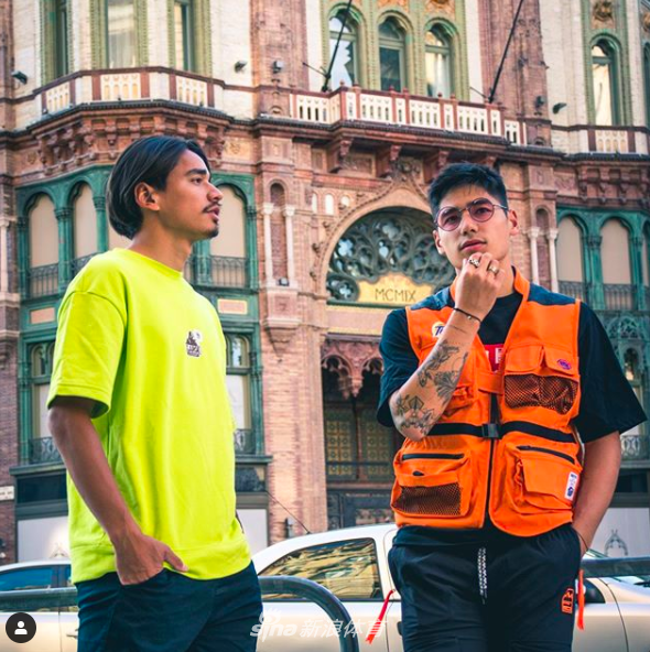 短道速滑刘少林刘少昂兄弟布达佩斯街拍