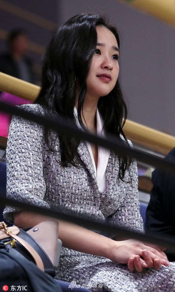 孙妍在现身观战比赛 昔日女神容颜依旧