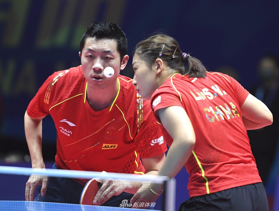 直通赛许昕/刘诗雯战胜周恺/何卓佳