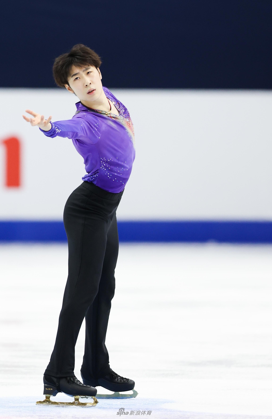 花滑四大洲赛金博洋短节目第二