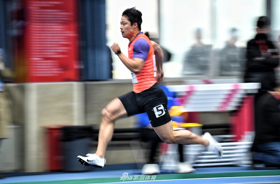 苏炳添在预赛中