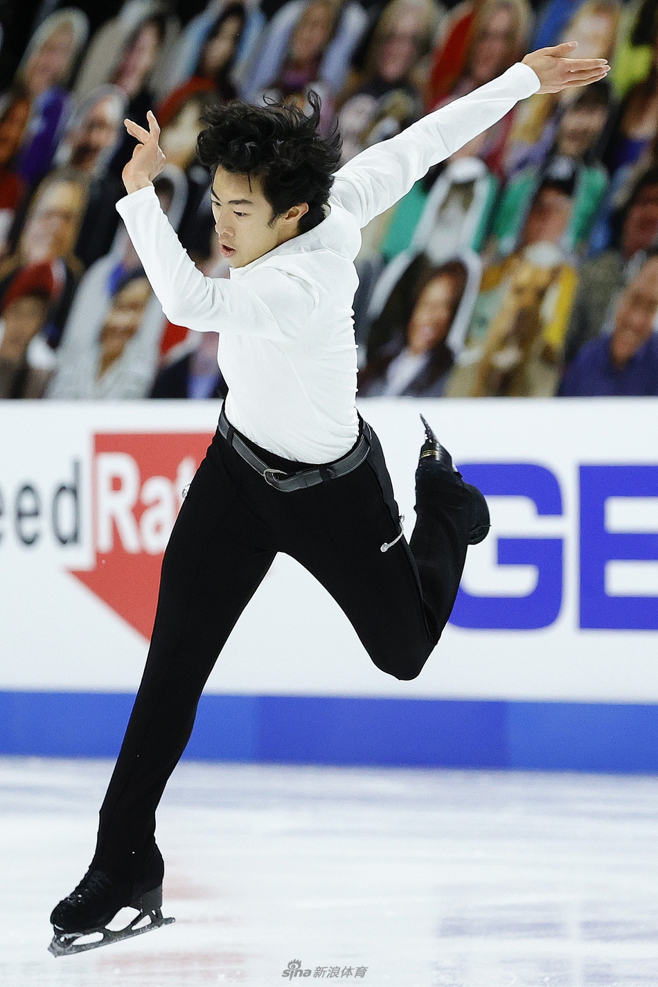 花滑全美赛陈巍短节目第一