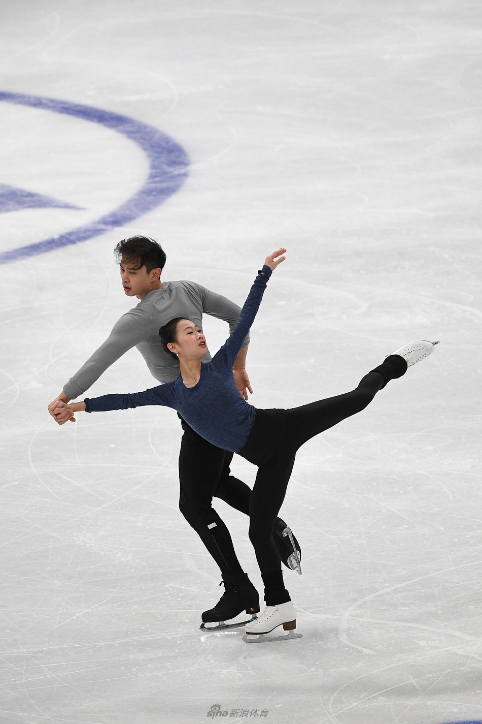 彭程/金杨备战花滑世锦赛