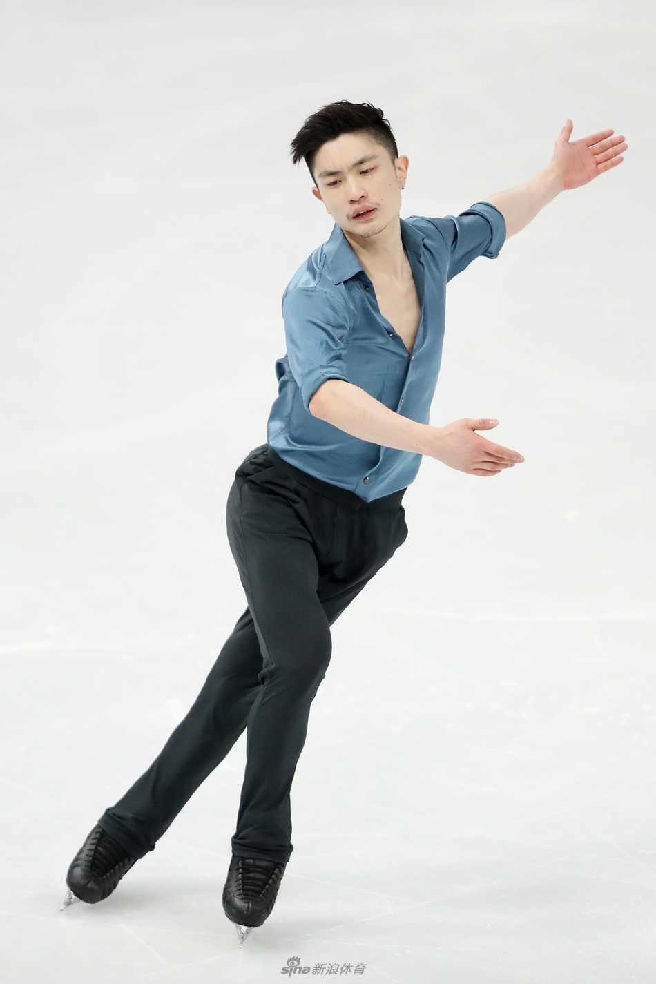 花滑世锦赛闫涵金博洋出战自由滑