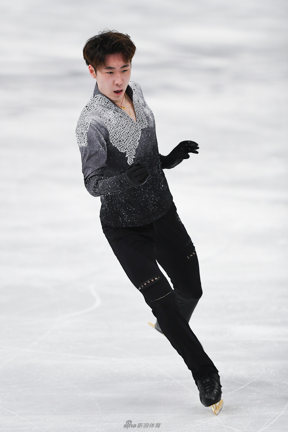 花滑世锦赛闫涵金博洋出战自由滑