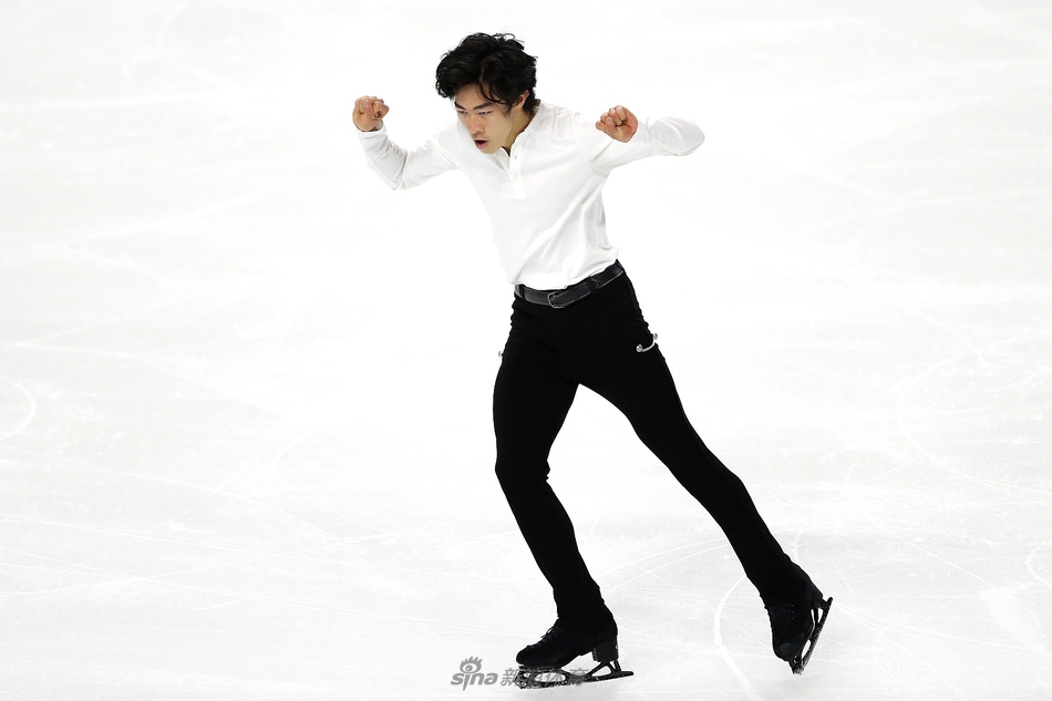 花滑全美赛陈巍短节目第一
