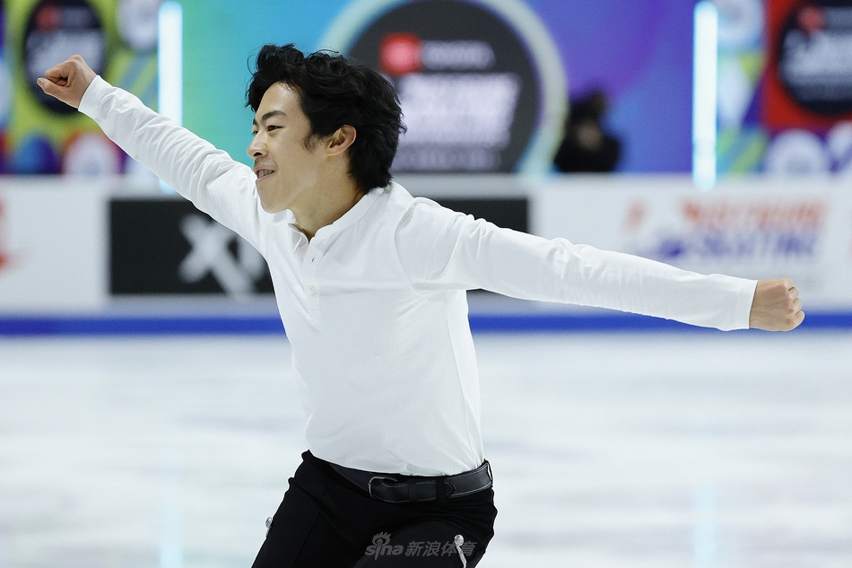 花滑全美赛陈巍短节目第一