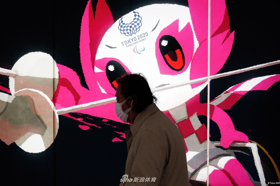 奥运元素遍布东京街头