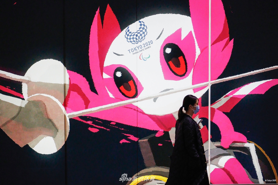 奥运元素遍布东京街头