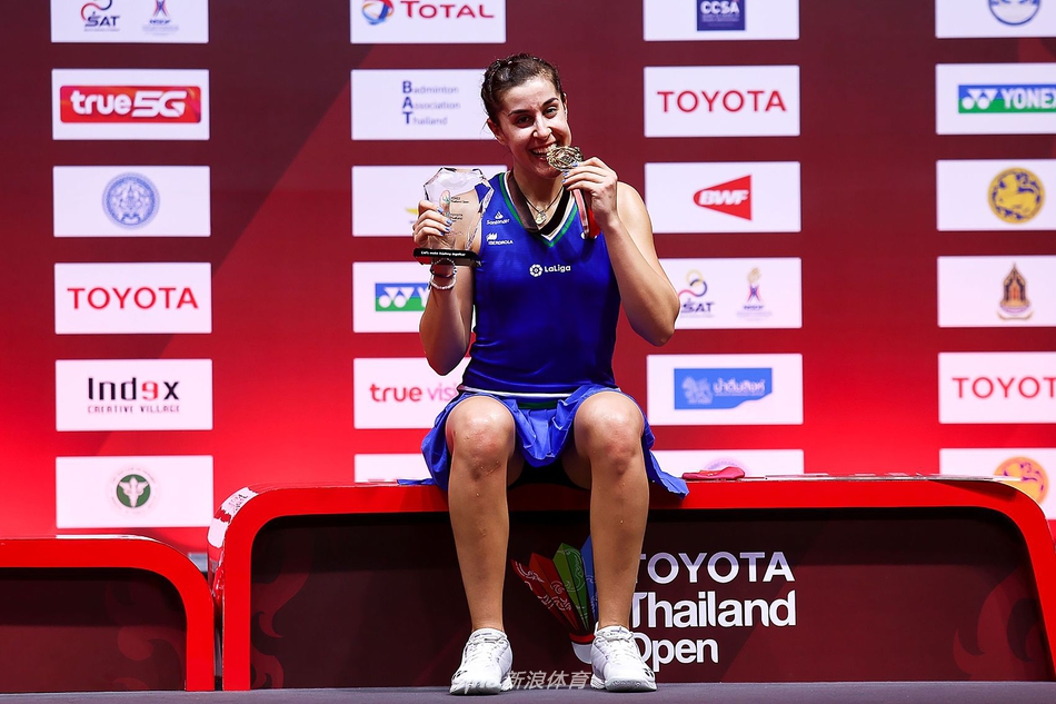泰国羽球赛马林击败戴资颖夺冠