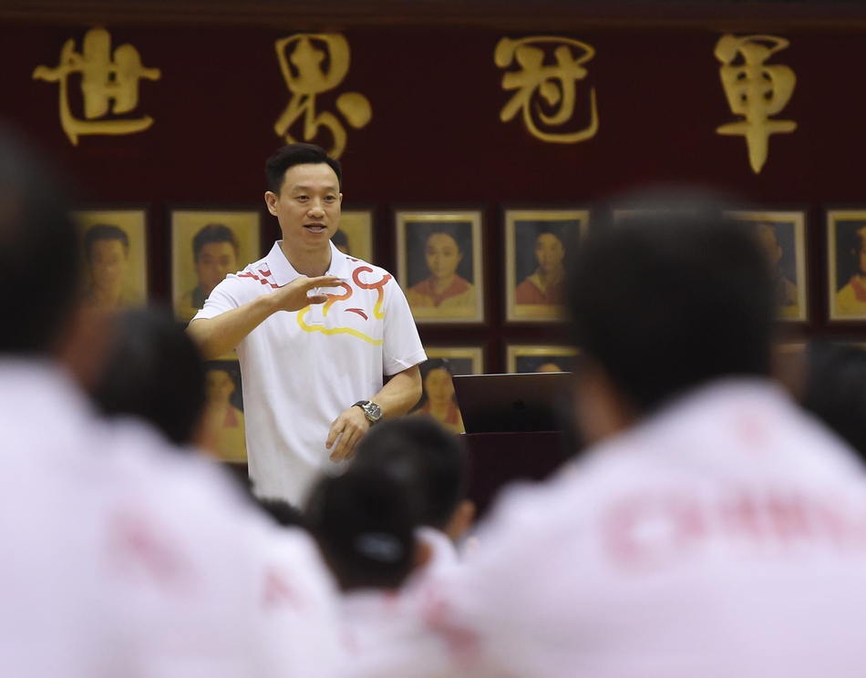 国家体操队“祖国在我心中”系列主题活动 杨威演讲