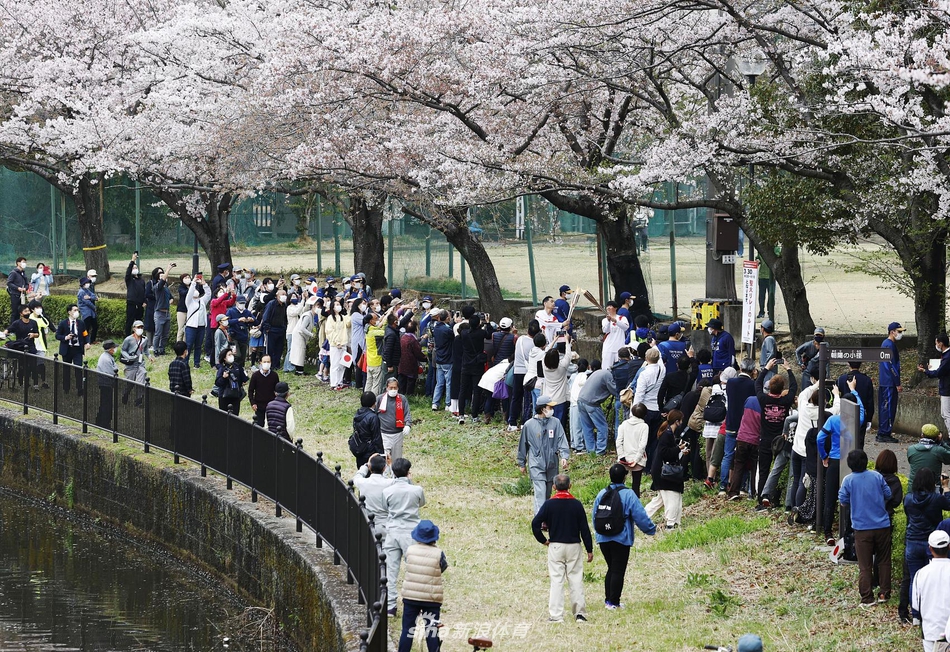 东京奥运会火炬在群马县传递