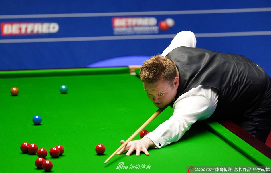 斯诺克世锦赛1/4决赛：墨菲暂4-4特鲁姆普