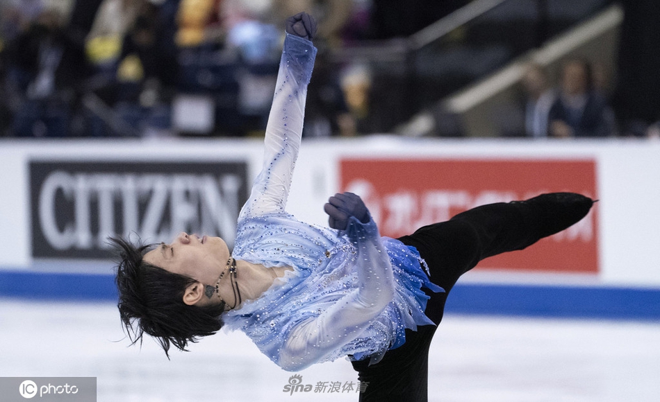 花滑大奖赛加拿大站羽生结弦短节目第一