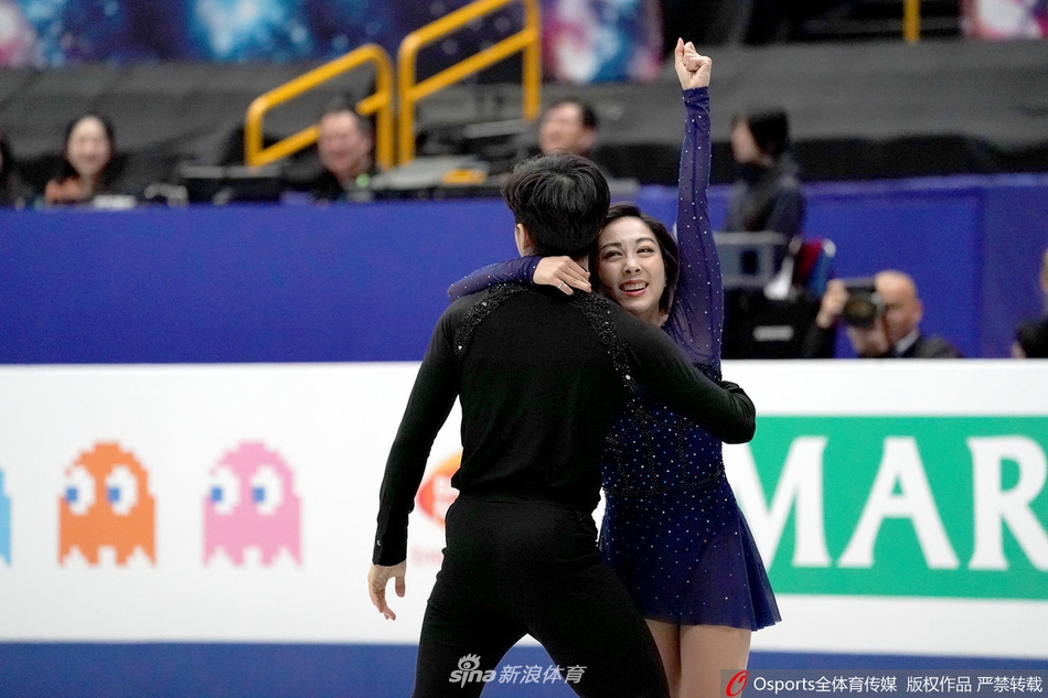 花滑世锦赛隋文静/韩聪夺冠