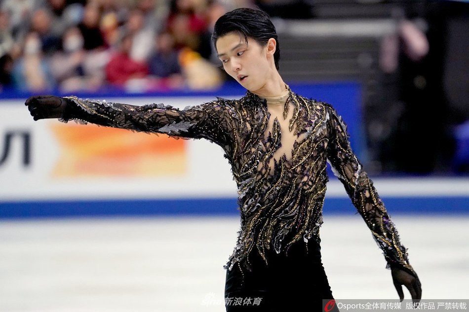 花滑世锦赛羽生结弦破300分摘银