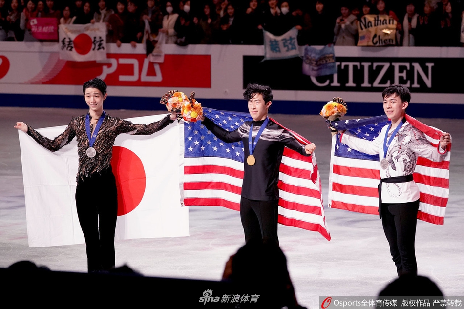 花滑世锦赛羽生结弦破300分摘银