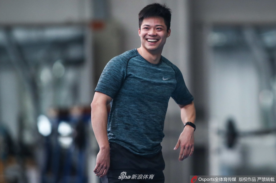 苏炳添备战亚锦赛