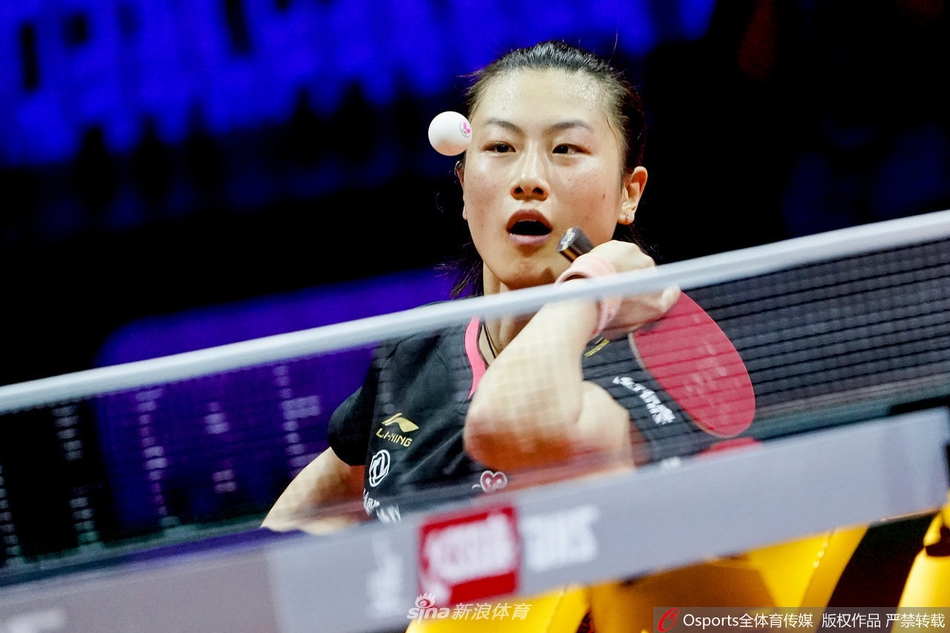 世乒赛女单1/16决赛:丁宁4-0迪亚兹