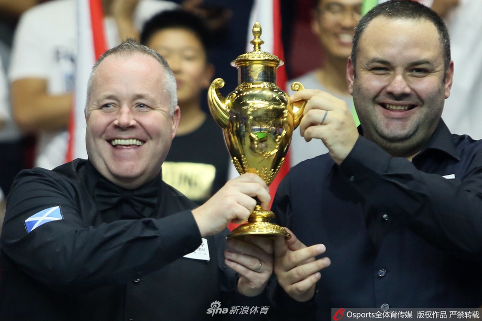 斯诺克世界杯颁奖仪式