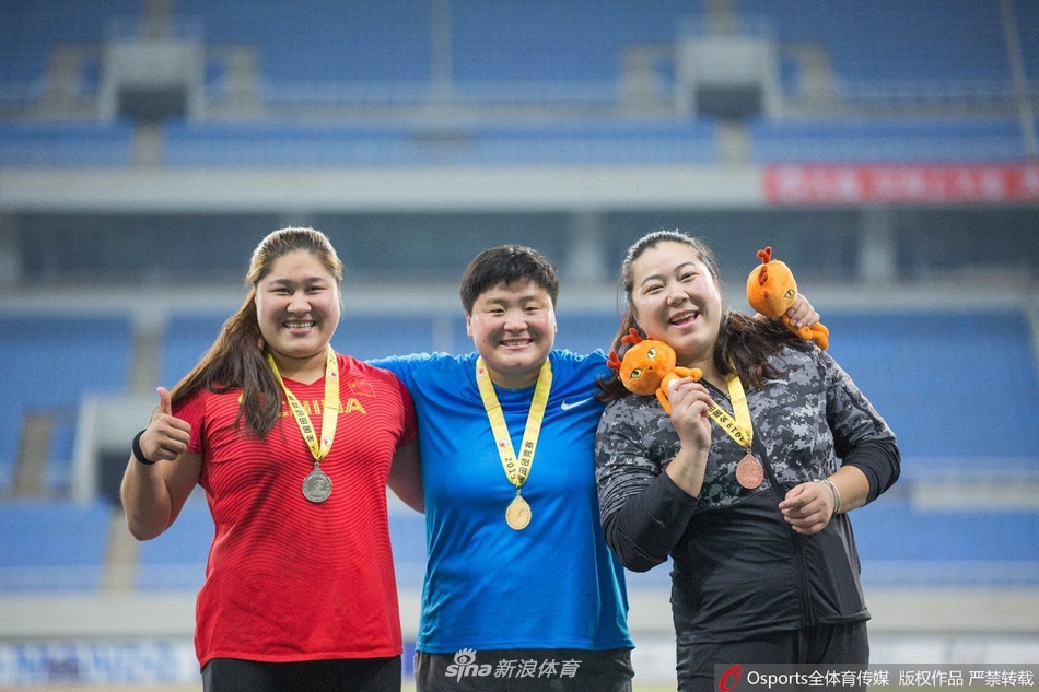 全国田径锦标赛女子铅球巩立姣夺冠