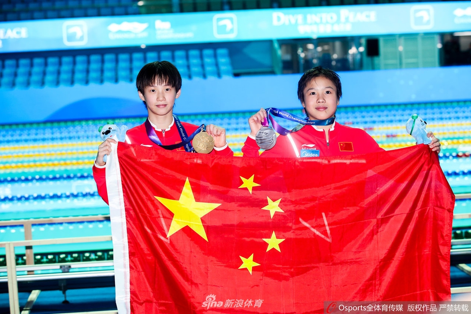 世锦赛跳水女子十米台陈芋汐夺金卢为亚军