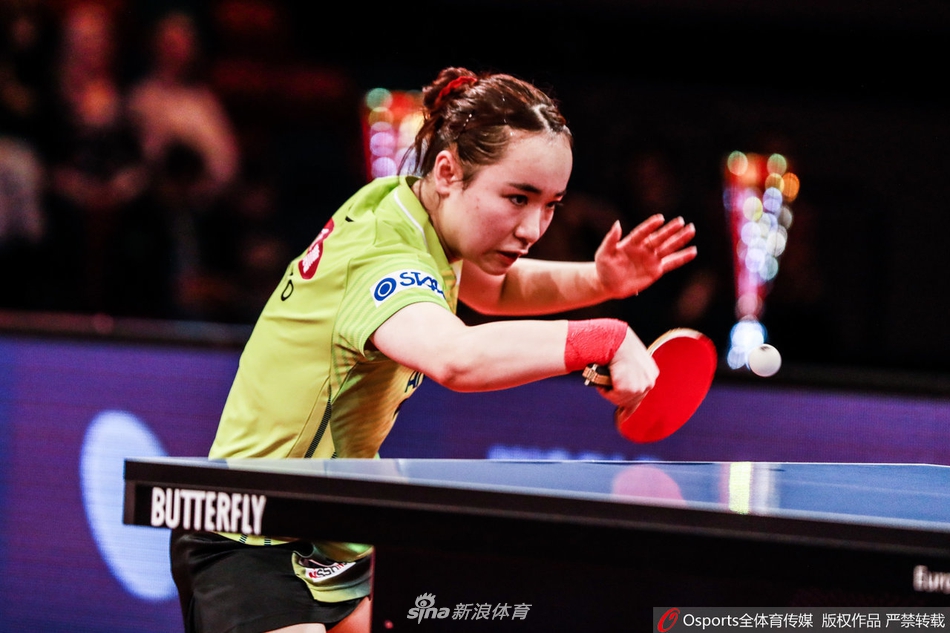 德乒赛女单孙颖莎胜伊藤美诚夺冠