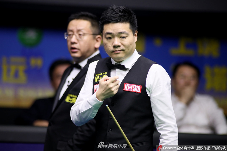 斯诺克世界公开赛第2轮 丁俊晖5-2晋级