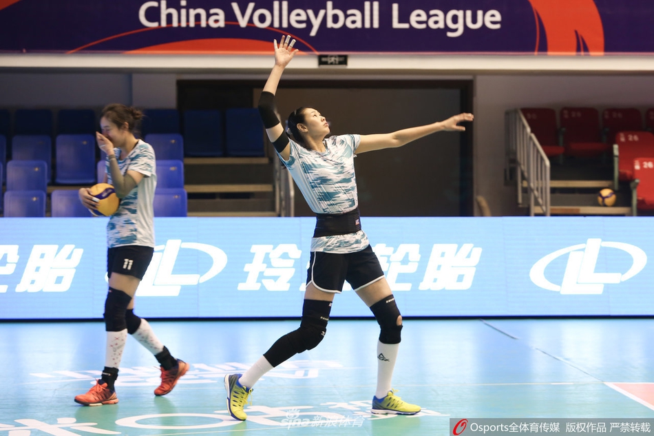 王一梅参加辽宁女排合练