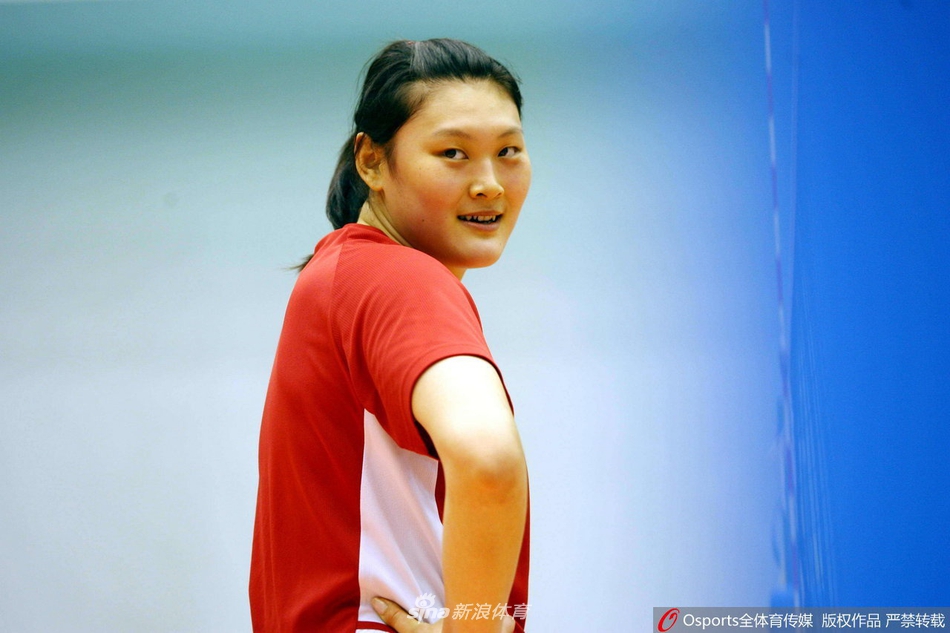 女排姑娘青涩照回顾--王一梅