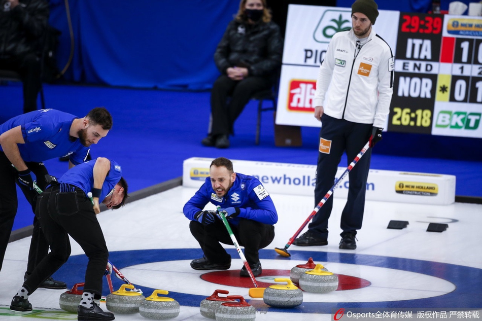 男子冰壶世锦赛中国不敌瑞典