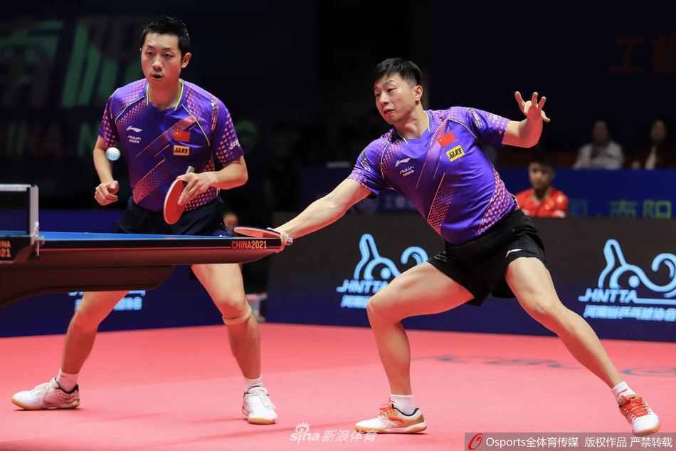 奥运模拟赛马龙/许昕男双夺冠