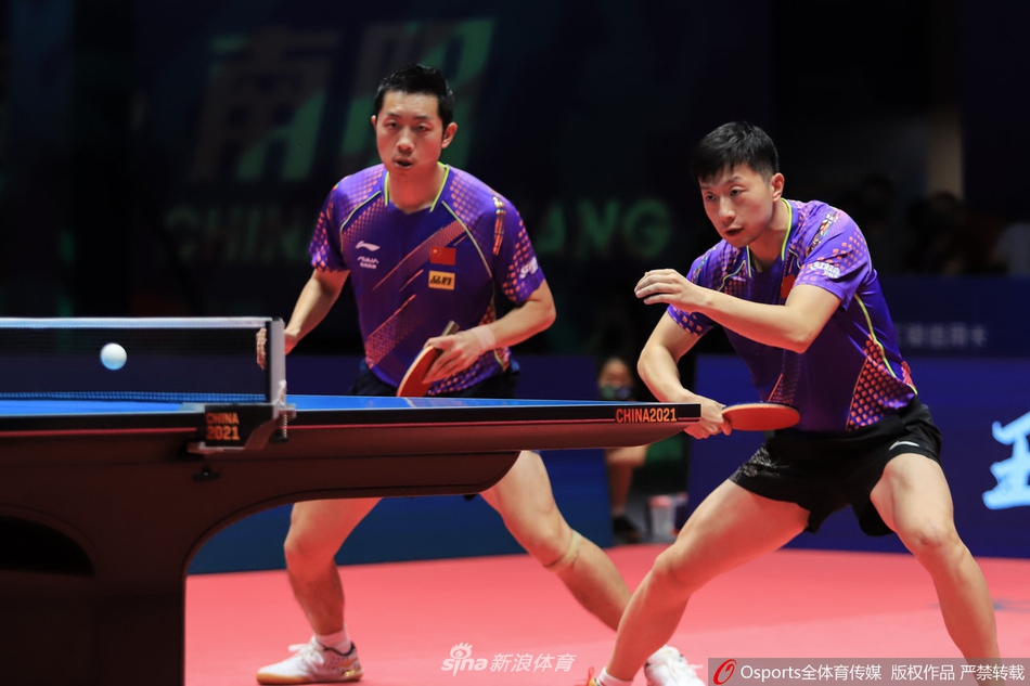 奥运模拟赛马龙/许昕男双夺冠