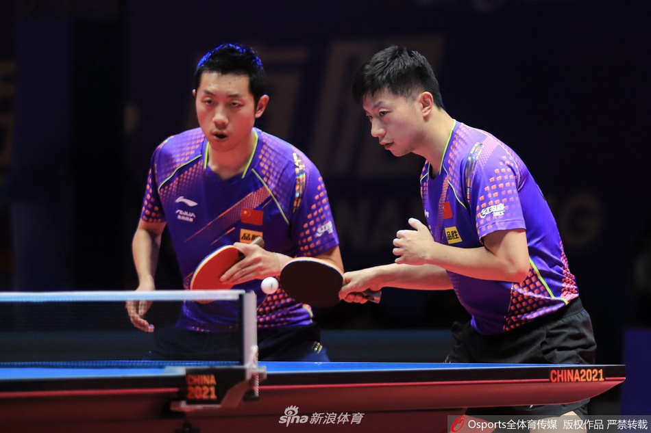 奥运模拟赛马龙/许昕男双夺冠
