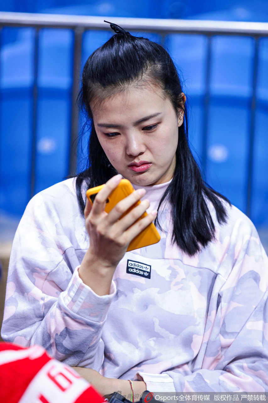 CBA全明星赛张常宁观战