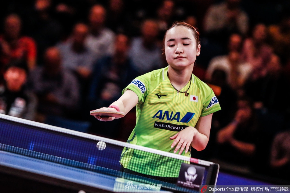 德乒赛女单孙颖莎胜伊藤美诚夺冠