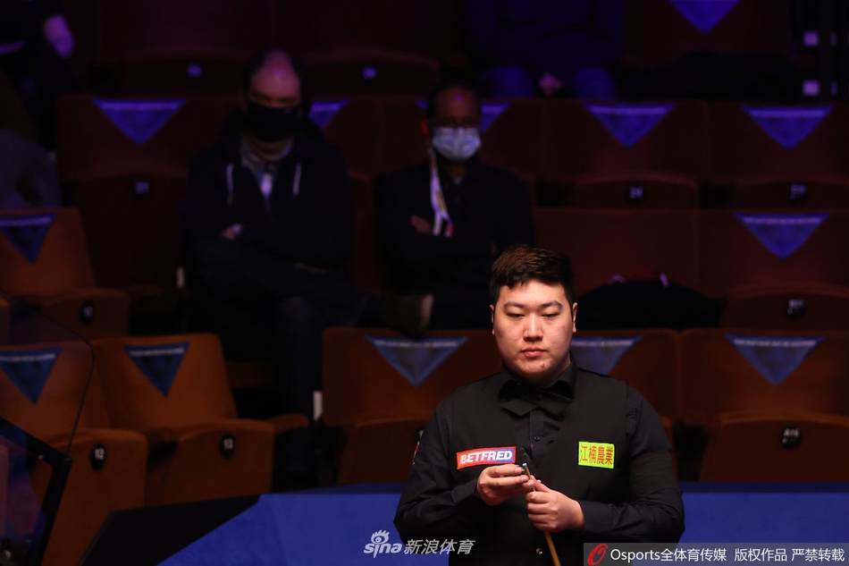 斯诺克世锦赛首轮：颜丙涛VS古尔德