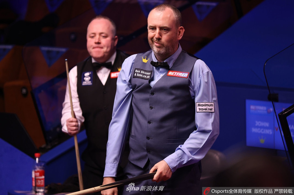 世锦赛希金斯暂落后威廉姆斯