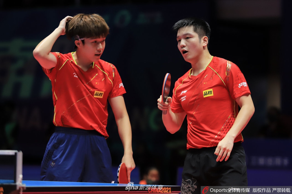 奥运模拟赛马龙/许昕男双夺冠