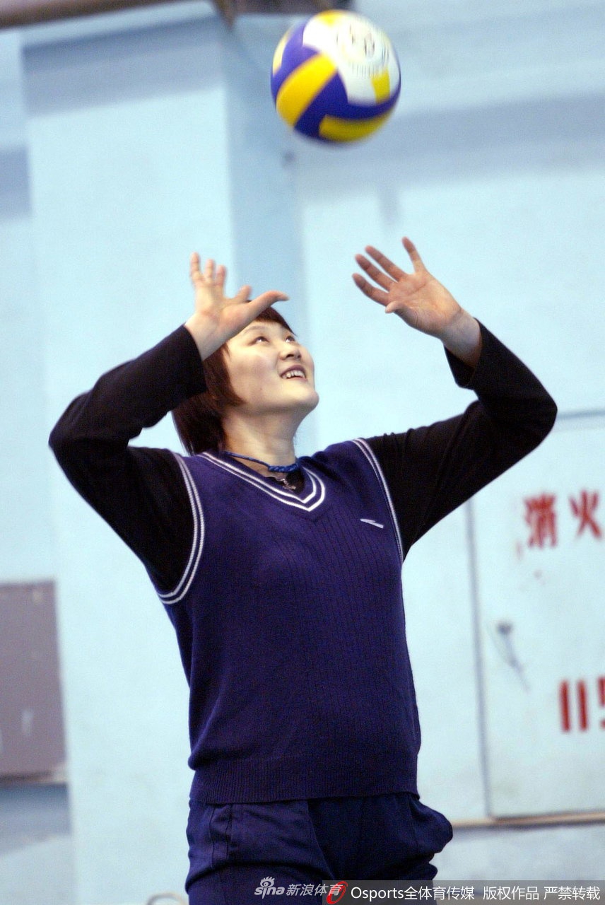 女排姑娘青涩照回顾--王一梅