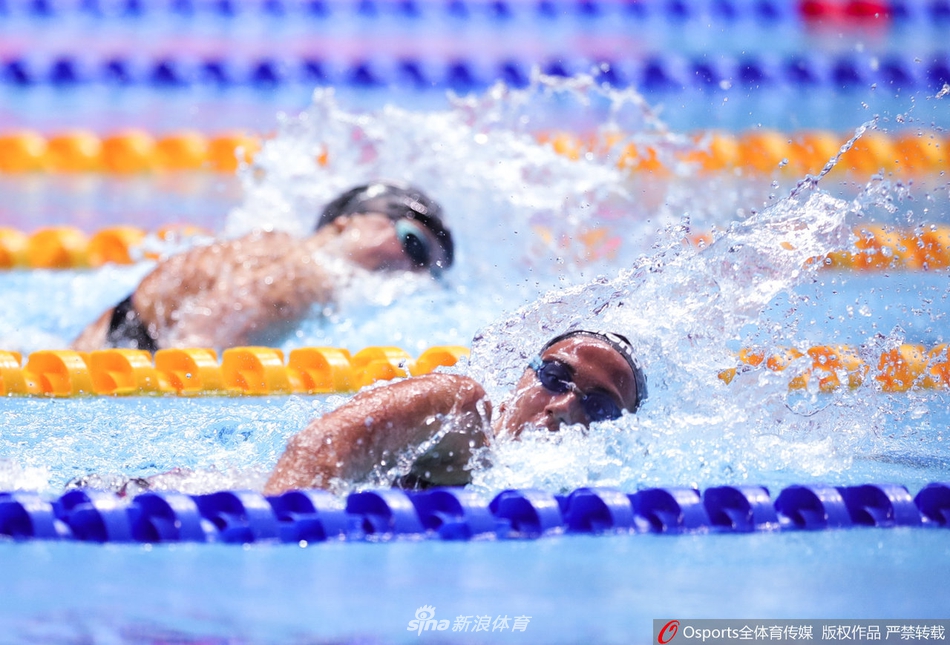 世锦赛女子800自决赛 莱德基夺冠王简嘉禾第6