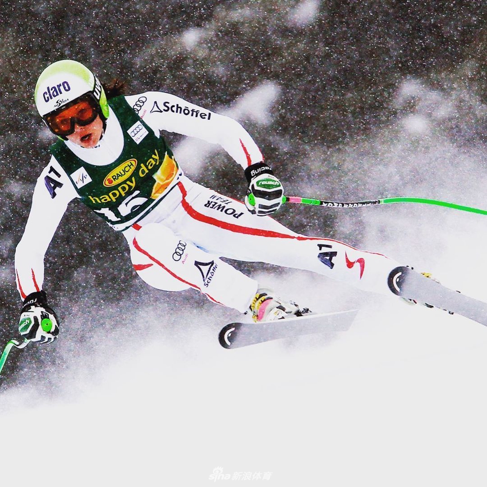 奥地利滑雪公主维斯退役