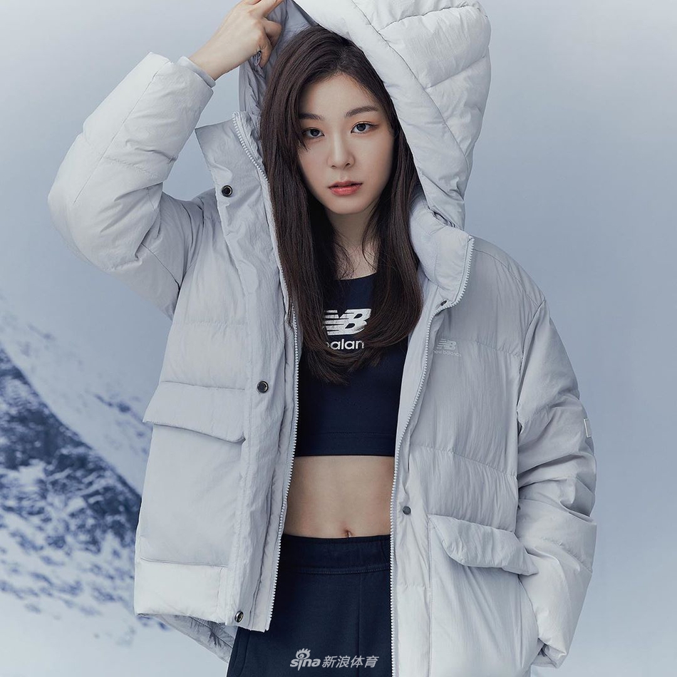 花滑女王金妍儿冬日广告大片